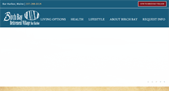 Desktop Screenshot of birchbayvillage.us